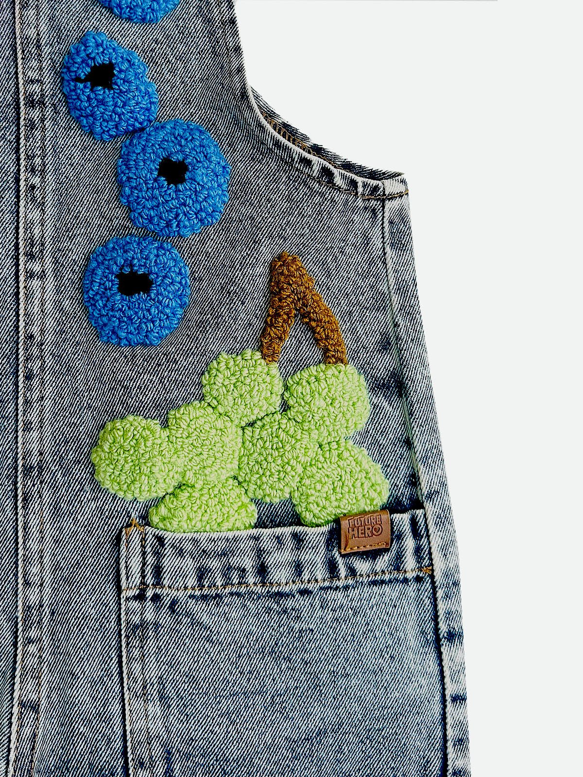 Fruity Dungarees | 4-5 years