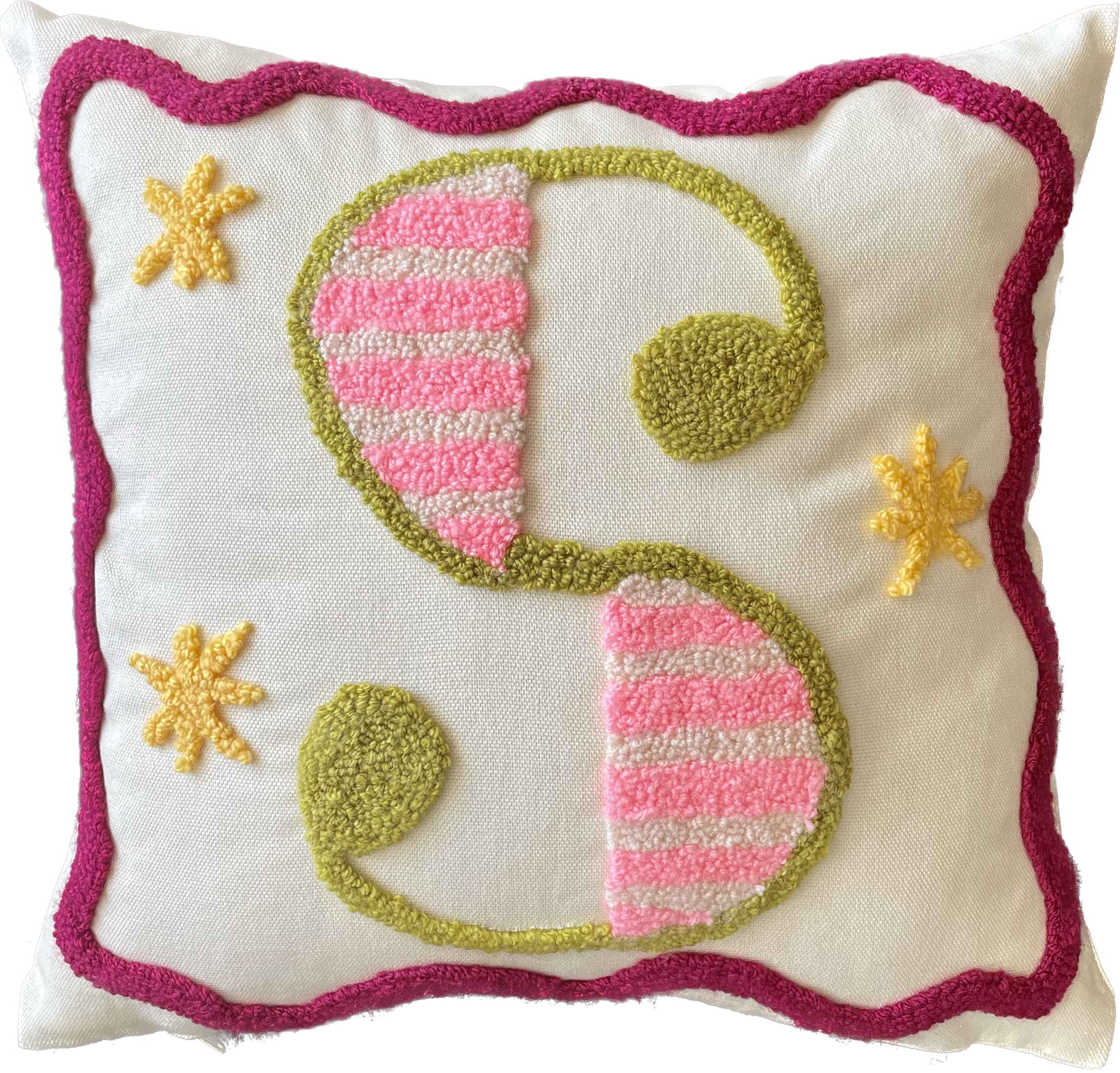 Little treasure letter cushion (made to order)