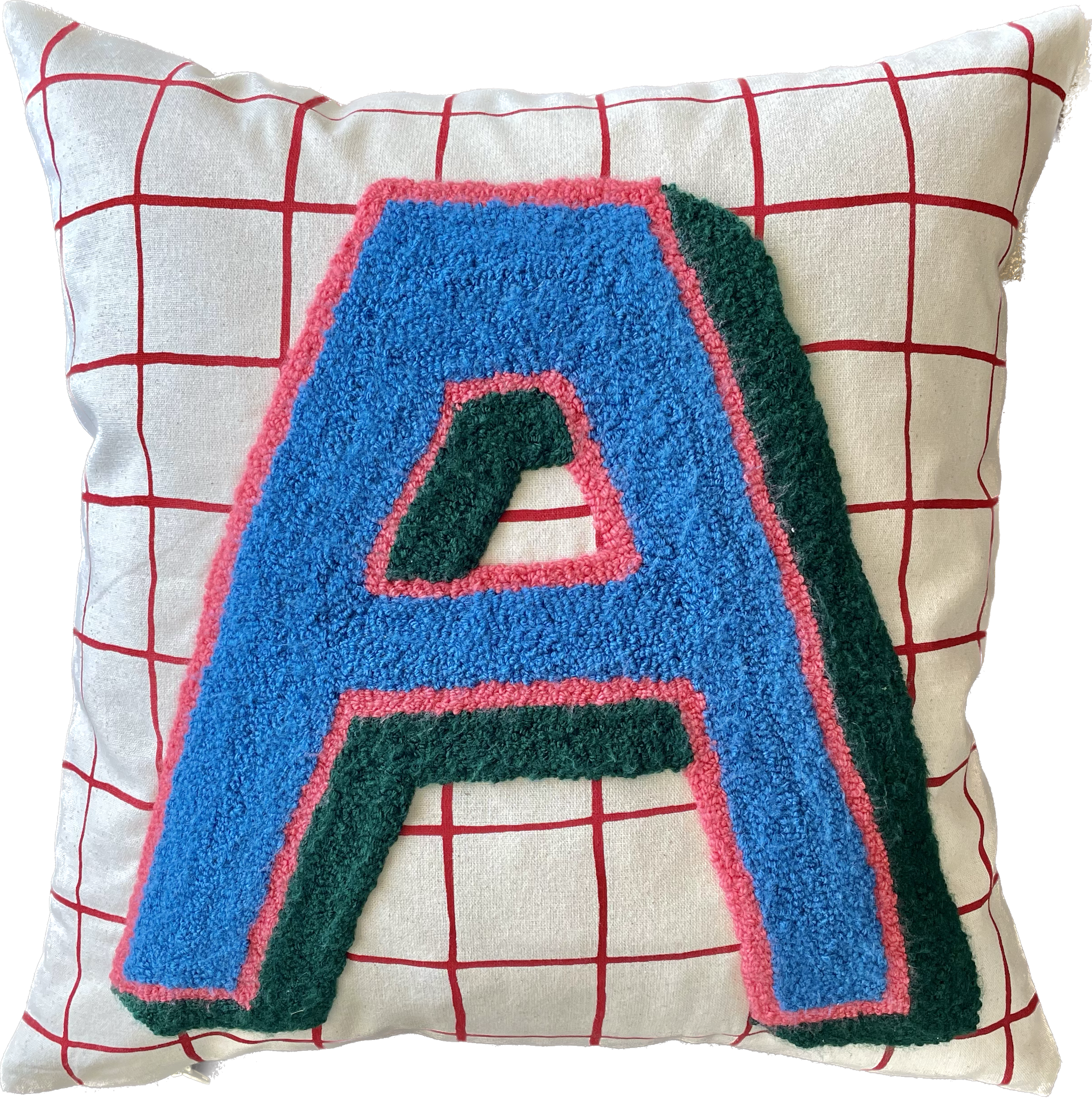 Big treasure letter cushion (made to order)