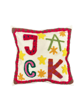 Load image into Gallery viewer, Little treasure name cushion (made to order)
