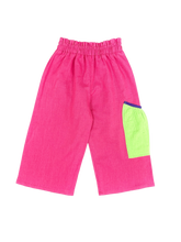 Load image into Gallery viewer, Pink Linen Happy Pants
