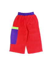 Load image into Gallery viewer, Red Linen Happy Pants
