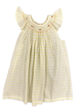 Load image into Gallery viewer, Smocked Sunshine Yellow Tea Dress
