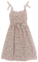 Load image into Gallery viewer, Pink Floral Hand-smocked Summer Dress | adult
