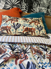 Load image into Gallery viewer, Island Style Tiger Duvet Cover &amp; Cushion Set
