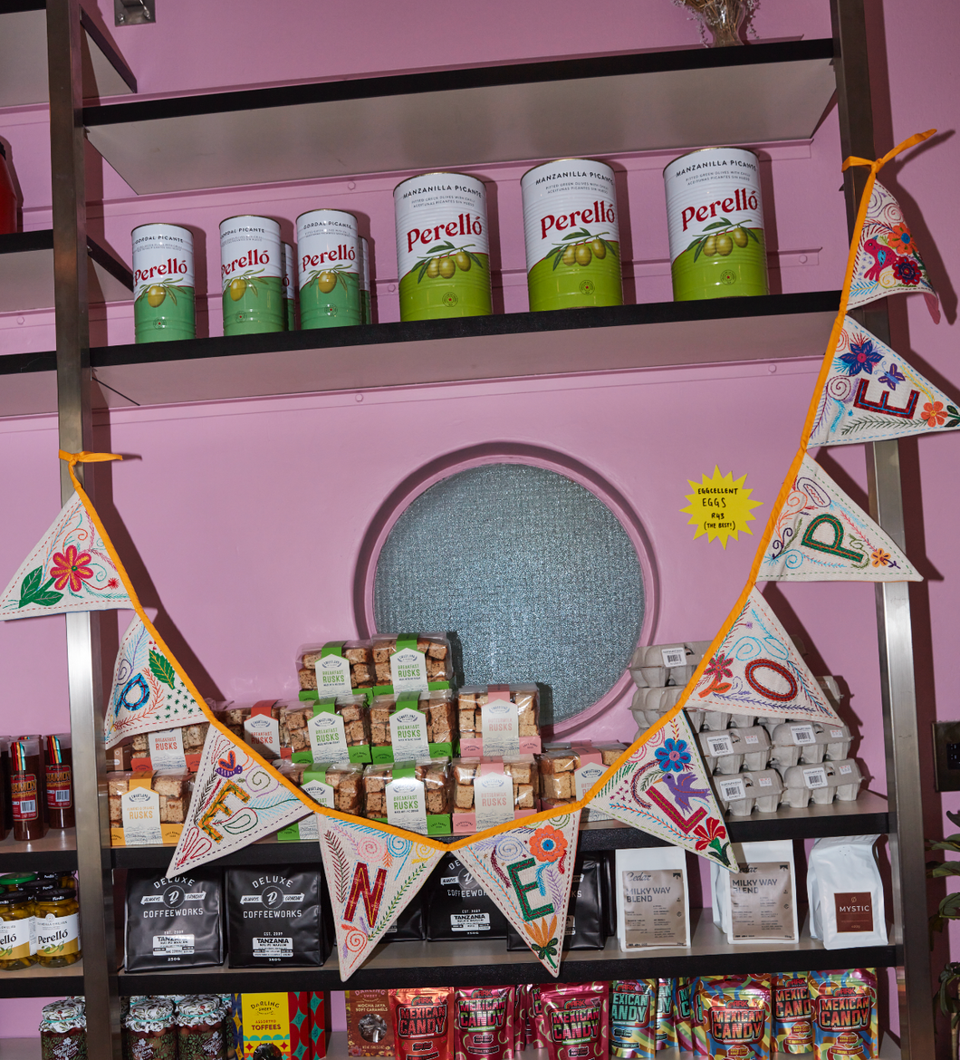 10 piece Alphabet Bunting (made to order)