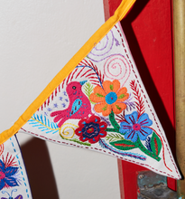 Load image into Gallery viewer, Full Alphabet Embroidered Bunting (made to order)
