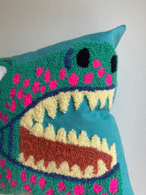 Load image into Gallery viewer, One of a kind dino cushion
