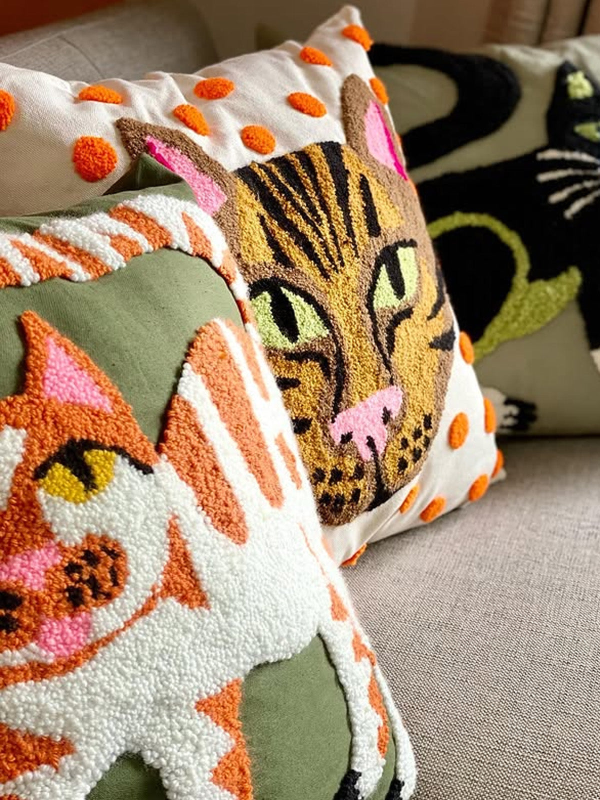 Punched Animal Cushion