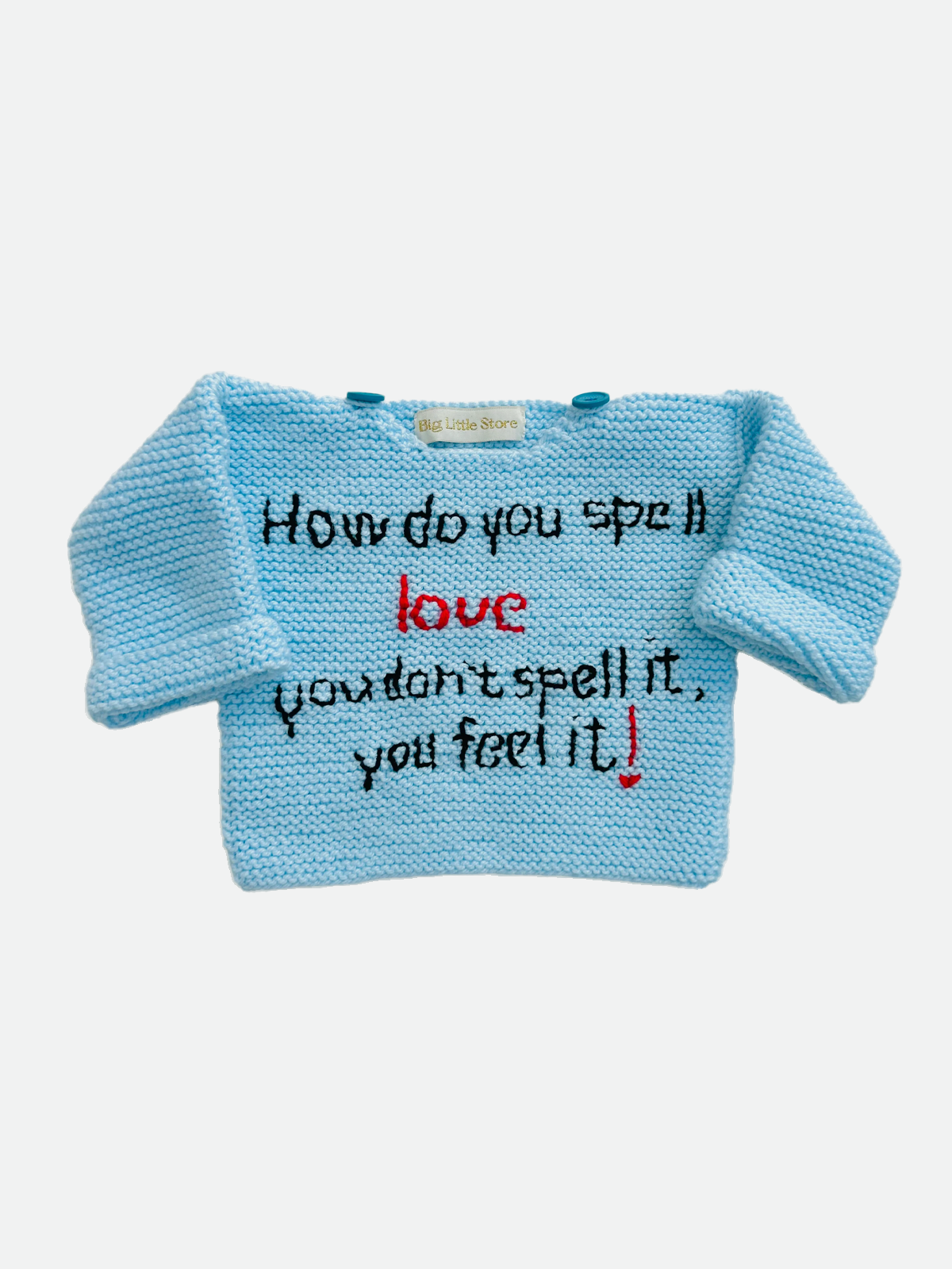 Love Hand-Knitted Jumper