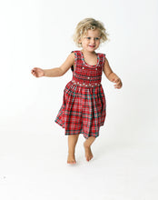 Load image into Gallery viewer, Hand-smocked summer dress #32
