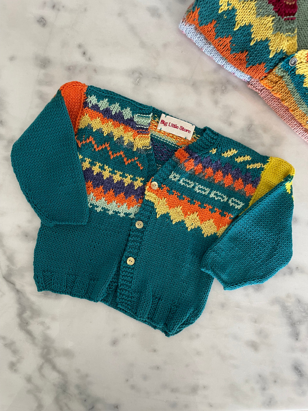 Autumn Love Hand-knitted Cardigan #54