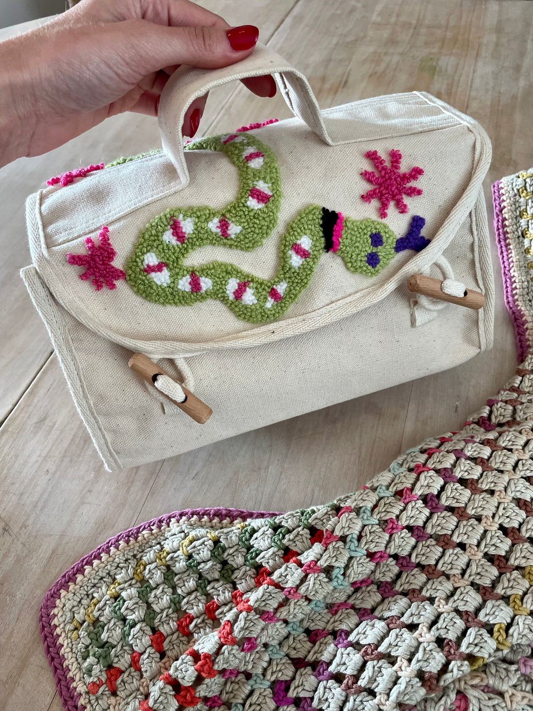 Little Explorer Bag - Snakes & Stars