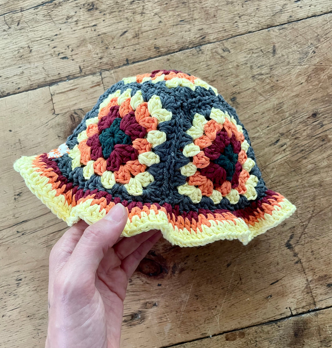 Crochet Bucket Hat | months 6-12