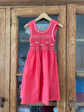 Load image into Gallery viewer, Hand-smocked summer dress #21
