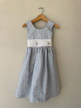 Load image into Gallery viewer, Hand-smocked summer dress #27
