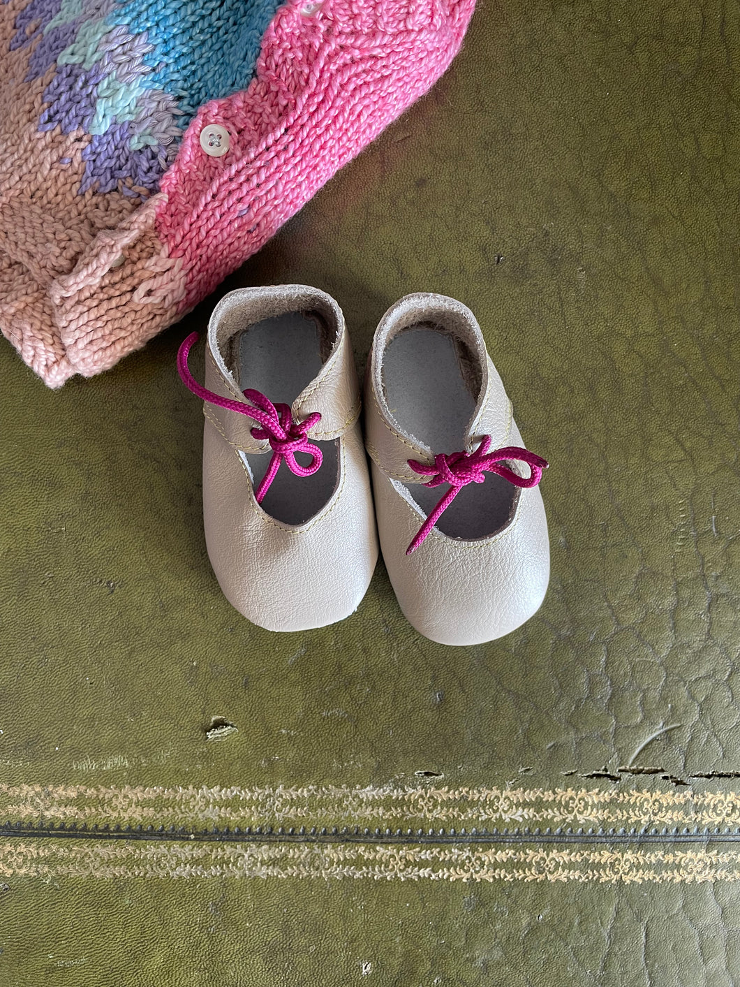 Cream Mary Janes