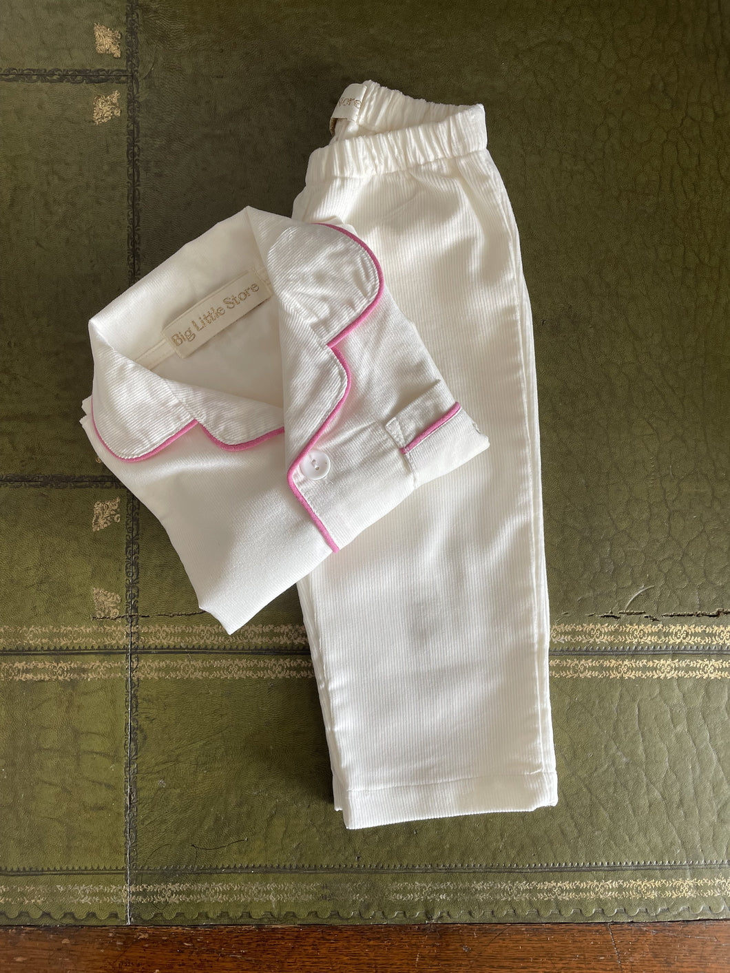Classic Pyjamas with PINK piping