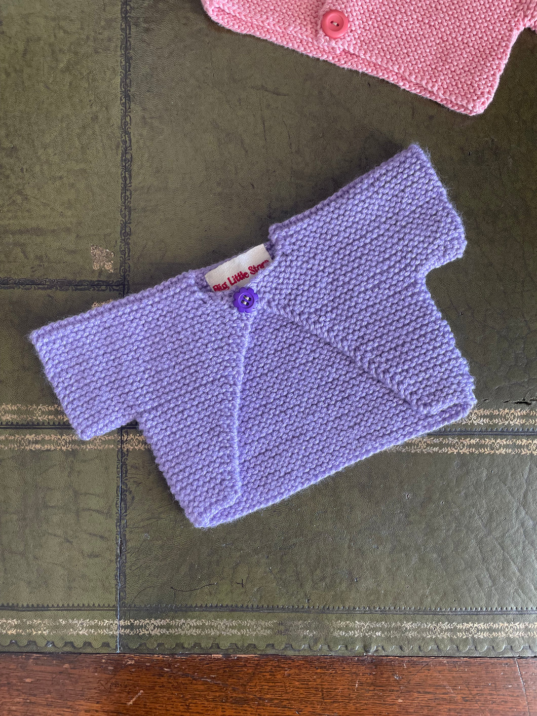 Lilac Button Jumper | months 3-6