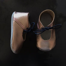 Load image into Gallery viewer, Rose Gold Mary Janes
