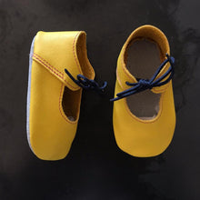 Load image into Gallery viewer, Yellow Mary Janes
