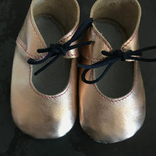 Load image into Gallery viewer, Rose Gold Mary Janes
